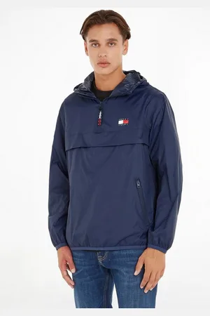 Tommy Hilfiger Windbreaker TJM PCKABLE TECH CHICAGO POPOVER mit kontrastfarbenen Details