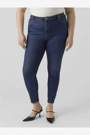 VERO MODA Skinny-fit-Jeans VMPHIA HR SKINNY J GU3113 CURVE NOOS