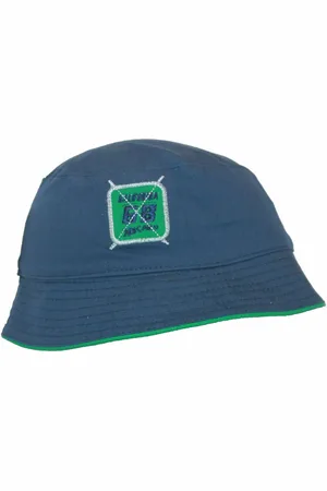 Fiebig Fischerhut Fischerhut Hut mit Emblem dunkelblau - Verkäufer: nettibeck
