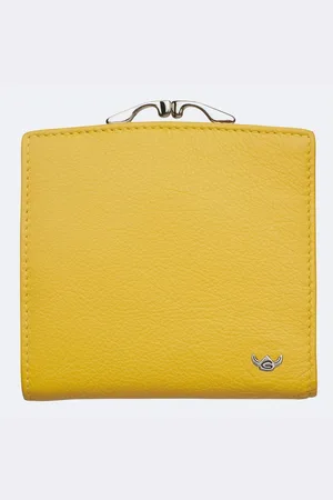 Golden head Geldbörse French Coin Purse Wallet, aus echtem Rindsleder mit RFID-Blocker Schutz - Verkäufer: modeherz