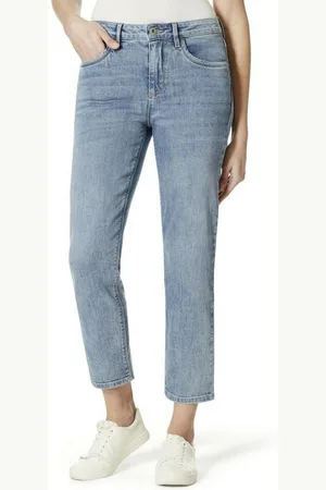 Stooker Women Straight-Jeans CALIFORNIA - STRAIGHT FIT CROPPED- Blue BLEACHED - Verkäufer: Jeanstotal