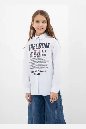 Gulliver Klassische Bluse mit verlängerter Rückseite