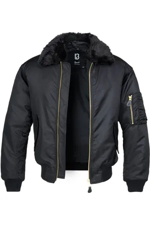 Brandit Outdoorjacke US Fliegerjacke MA2 mit Fellkragen - Verkäufer: Bundeswehr und mehr