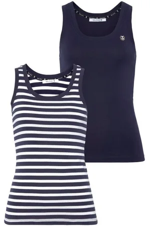 DELMAO Tanktop (2er-Pack) in unterschiedlichen Varianten