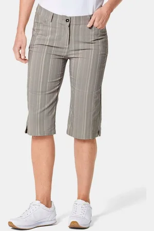 GOLDNER Stoffhose Bermuda in strukturierter elastischer Ware - Verkäufer: