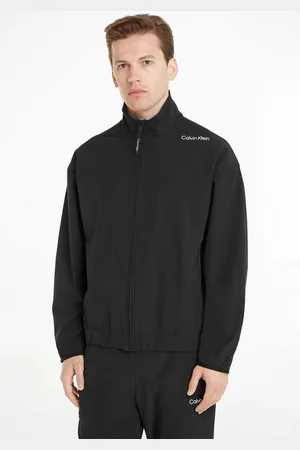 Calvin Klein Outdoorjacke mit hohem Stehkragen