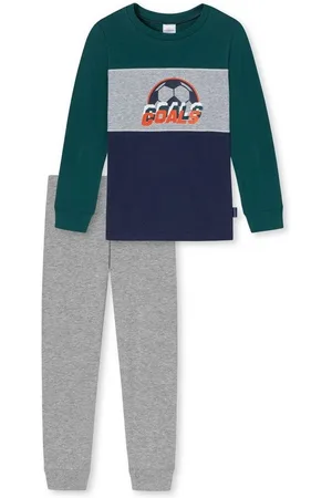 Schiesser Pyjama Jungen Pyjama Baumwolle (2 tlg) - Verkäufer: Yourfashionplace