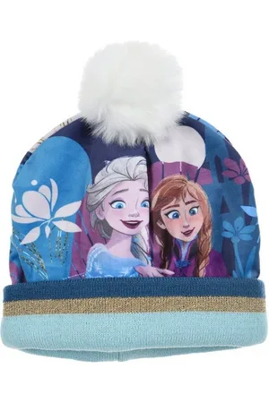 Disney Bommelmütze Eiskönigin Elsa Kinder Mädchen Winter-Mütze Bommelmütze - Verkäufer: Yuhu Trading GmbH