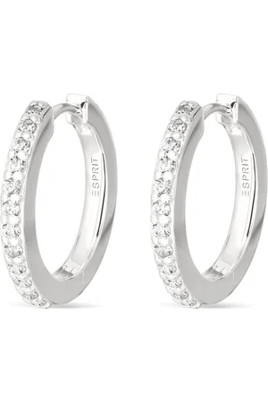 ESPRIT Paar Creolen Damen-Creolen 925er Silber 24 Zirkonia (Paar), Glow - Verkäufer: CHRIST Juweliere und Uhrmacher seit 1863 GmbH
