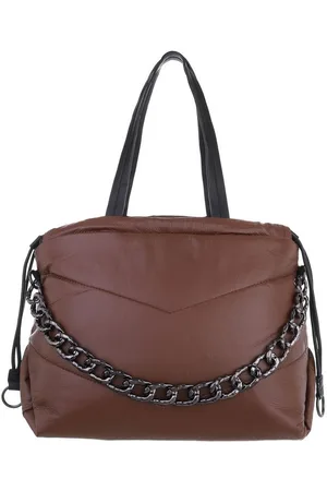 Ital-Design Schultertasche Mittelgroße, Damentasche Handtasche mit Kette - Verkäufer: