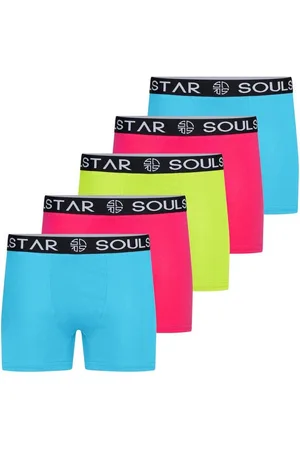 Soul Star Boxershorts MUBOXER5 (Packung, 5-St., 5er-Pack) Basic Herren Unterhosen Unterwäsche Extra Weiches Material Männer - Verkäufer: STYLE DIVISION