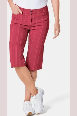 GOLDNER Stoffhose Bermuda in strukturierter elastischer Ware - Verkäufer: