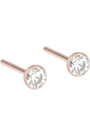 ERNSTES Paar Ohrstecker Edelstahl rosé mit Zirkonia E460.WH - Verkäufer: Schmuck-Uhren-Trends