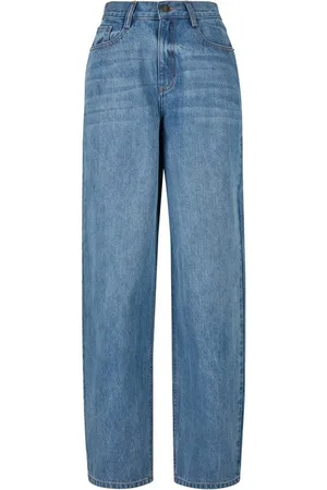 Urban classics Bequeme Jeans Damen Ladies High Waist 90´S Wide Leg Denim Pants (1-tlg)
