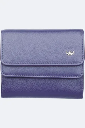 Golden head Geldbörse Billfold Coin Wallet With Front Flap Snap Closure, aus echtem Rindsleder mit RFID-Blocker Schutz - Verkäufer: modeherz