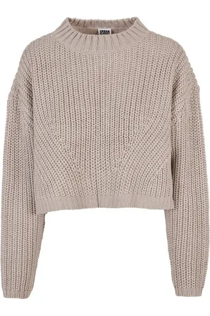 Urban classics Rundhalspullover Damen Ladies Wide Oversize Sweater (1-tlg)