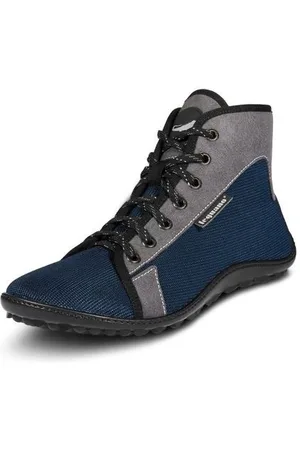 leguano JASPAR Barfußschuh, Bequemschuh, Schnürboots mit speziell entwickelter Laufsohle