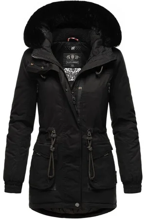 Marikoo Wintermantel Olessaa Sportlicher Baumwoll-Parka für den Winter
