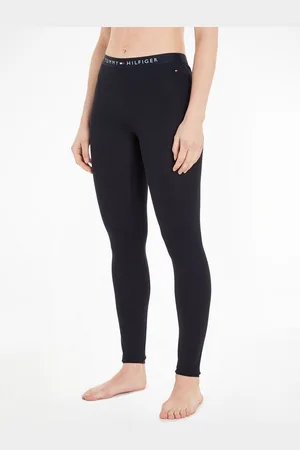 Tommy Hilfiger Leggings LEGGING mit Tommy Hilfiger Logoschriftzug am Bund