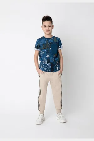 Gulliver Sweathose Casual Jogginghose mit bedruckten Seitenstreifen