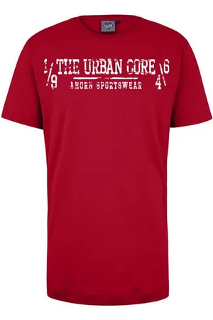 Ahorn T-Shirt URBAN CORE_WHITE Mit lässigem Print