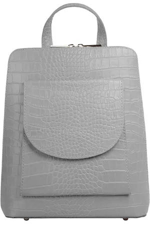 Cluty Cityrucksack, echt Leder, Made in Italy