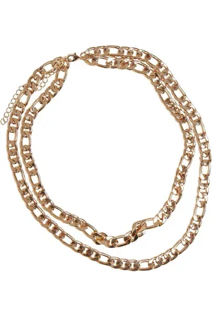Urban classics Edelstahlkette Unisex Figaro Layering Necklace