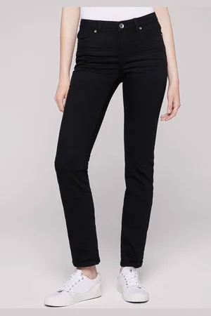 Soccx Regular-fit-Jeans mit normaler Leibhöhe