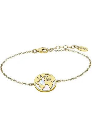 Lotus Silberarmband Erde Armband LP1949-2/3 (Armband), Armband Erde ca. 16cm, 925 Sterling Silber, Farbe: gold, mehrfarbig - Verkäufer: Fit4Style Silberschmuck - IMPPAC