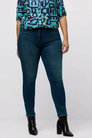 Ulla Popken Röhrenjeans Jeans Sarah schmales Bein Elastikbund - Verkäufer: Popken Fashion Group