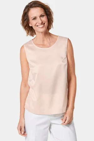 GOLDNER Shirttop Kurzgröße: Top aus feinster Seidenmischung - Verkäufer: