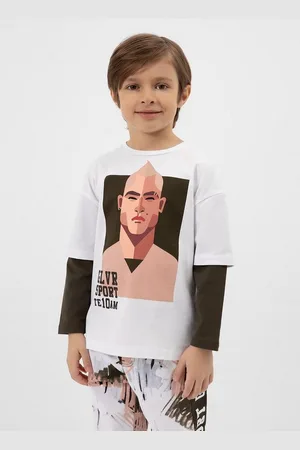 Gulliver Langarmshirt mit kontrastfarbigen Ärmeln