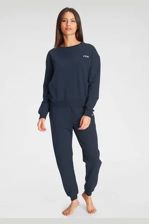 Fila Loungeanzug (2 tlg., 1 Stück) mit Markenlogo auf der Brust