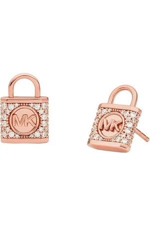 Michael Kors Paar Ohrstecker PREMIUM, SCHLOSS, MKC1628AN, mit Zirkonia (synth)