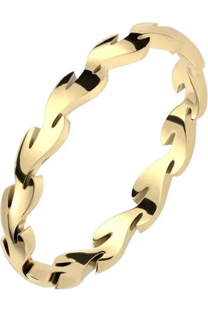 Bungsa Fingerring Ring Rankenmotiv gold aus Edelstahl Damen (Ring, 1-tlg), Damen - Verkäufer: