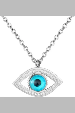 Karisma Kettenanhänger Damen Edelstahl Collier Anhänger Kette Nazar Auge YLK104 - Verkäufer: Schmuck