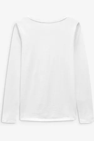 Next Langarmshirt Langarm-Rundhalsoberteil aus 100 % Baumwolle (1-tlg) - Verkäufer: Germany GmbH