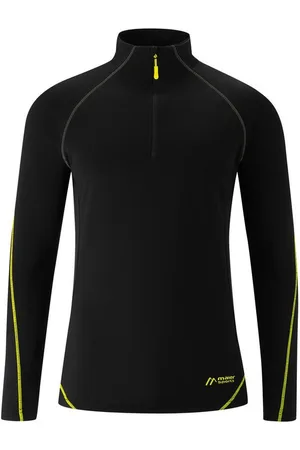 Maier Sports Funktionsshirt Roger funktionaler Herren Midlayer für Outdoor Touren und Ausflüge