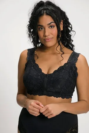 Ulla Popken Bustier Bralette Spitze Reißverschluss ohne Bügel - Verkäufer: Popken Fashion Group