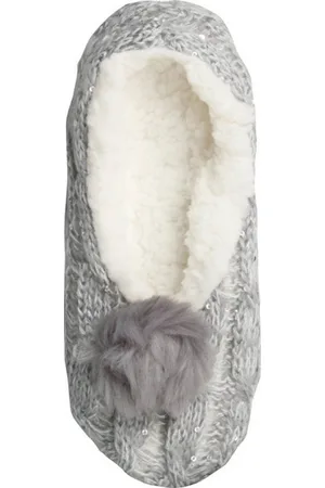 Capelli new york Socken Ballerina Haussocke im Zopfmuster - Verkäufer: Capelli Europe GmbH