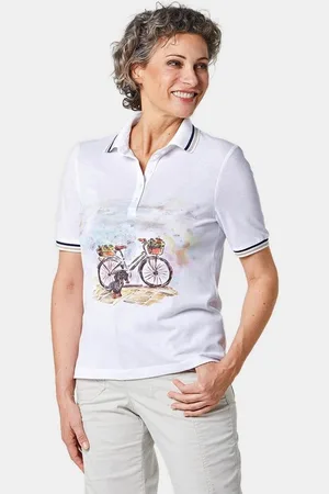 GOLDNER Poloshirt Poloshirt mit Frontmotiv - Verkäufer: