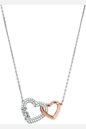 Michael Kors Kette mit Anhänger PREMIUM, PREMIUM, LOVE, HERZEN, MKC1641AN, mit Zirkonia (synth)