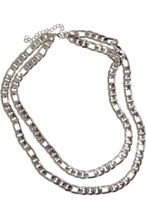 Urban classics Edelstahlkette Unisex Figaro Layering Necklace