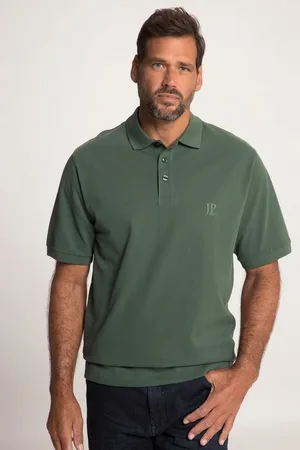 JP 1880 Poloshirt Poloshirt Bauchfit Basic Halbarm Piqué - Verkäufer: Popken Fashion Group