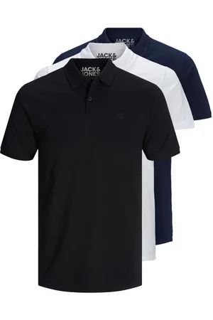 JACK & JONES Poloshirt Basic (3-tlg., 3er Pack) slimfit / figurbetont geschnitten - Verkäufer: Velvet-Shop