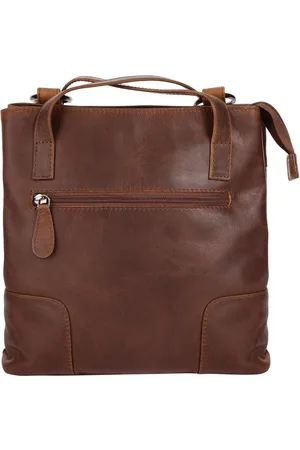 Cluty Cityrucksack, echt Leder