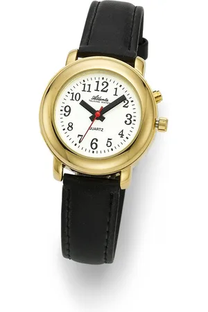 Atlanta Quarzuhr 8916/9 gelb sprechende Armbanduhr - Verkäufer: Selva Technik GmbH