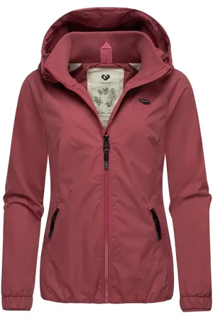Ragwear Outdoorjacke Dizzie Wasserdichte Übergangsjacke mit großer Kapuze