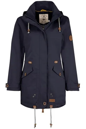 Blue Wave Regenjacke Damen Funktionsparka Daisy - Funktionsjacke mit abnehmbarer Kapuze - Verkäufer: tomBrook GmbH