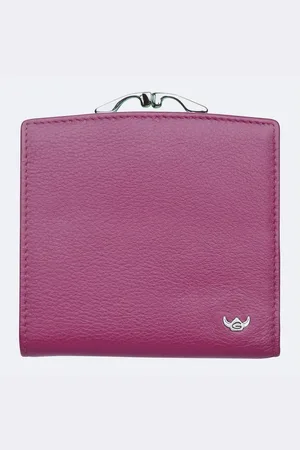 Golden head Geldbörse French Coin Purse Wallet, aus echtem Rindsleder mit RFID-Blocker Schutz - Verkäufer: modeherz